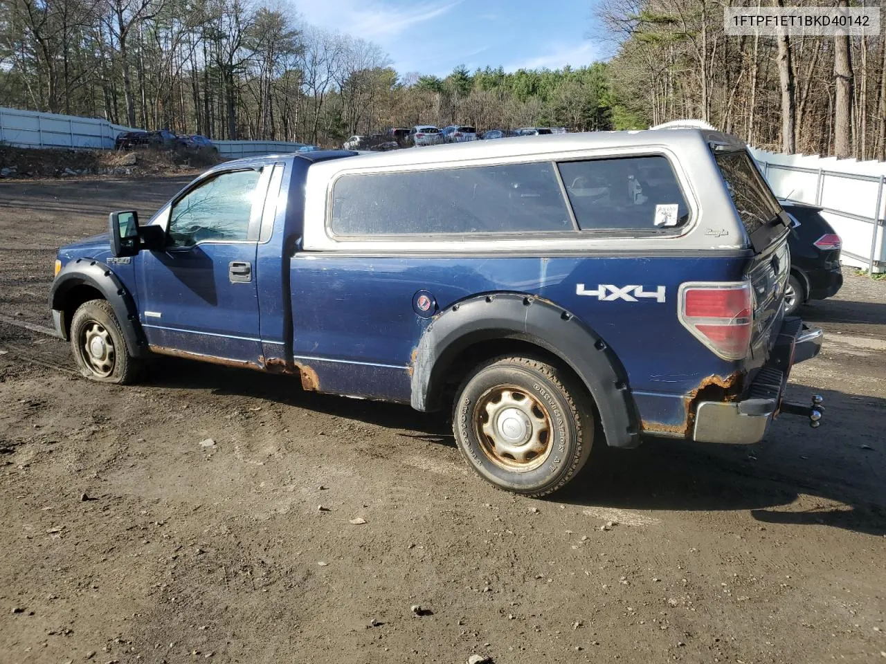 2011 Ford F150 VIN: 1FTPF1ET1BKD40142 Lot: 78660544