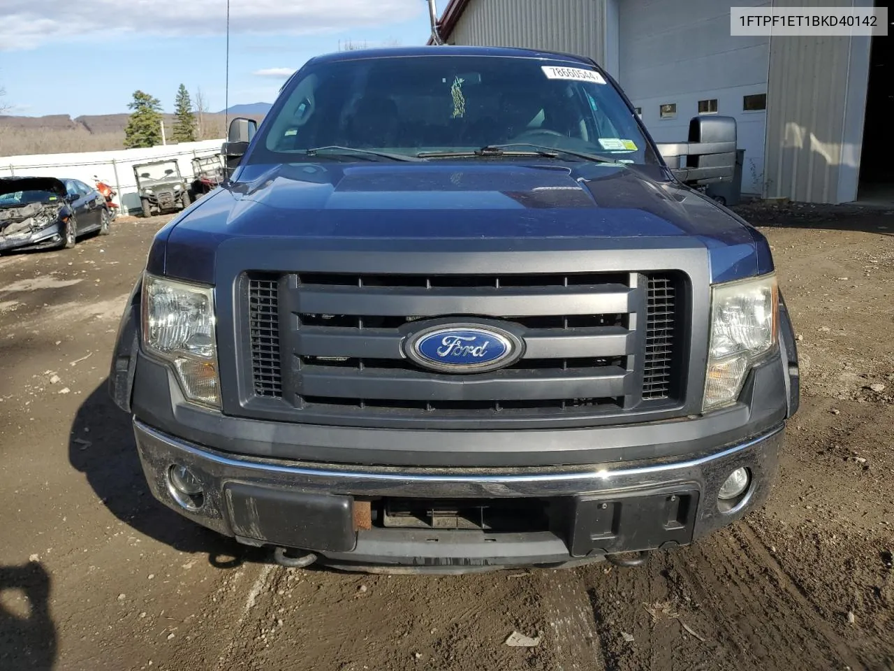 2011 Ford F150 VIN: 1FTPF1ET1BKD40142 Lot: 78660544