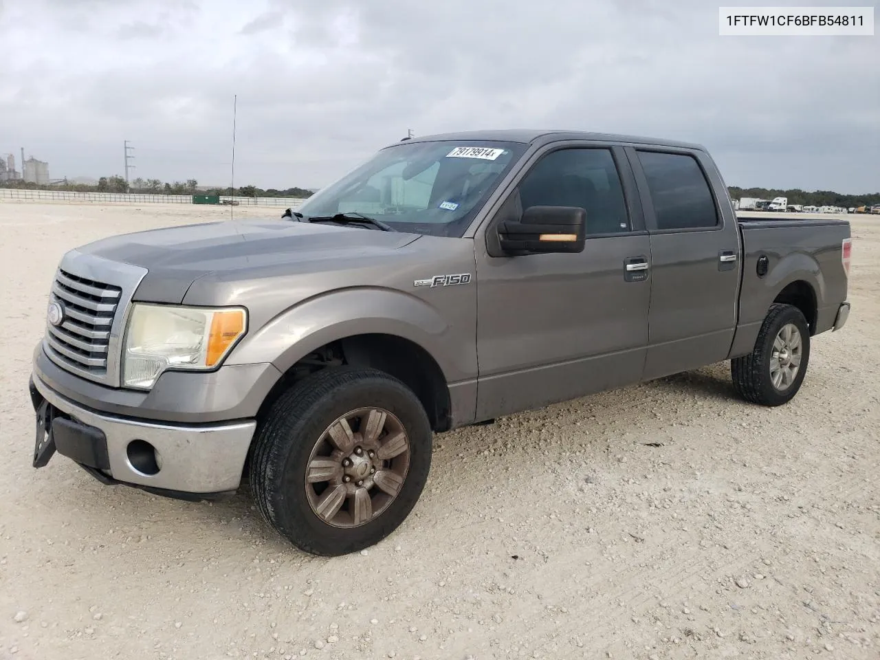 2011 Ford F150 Supercrew VIN: 1FTFW1CF6BFB54811 Lot: 79179914