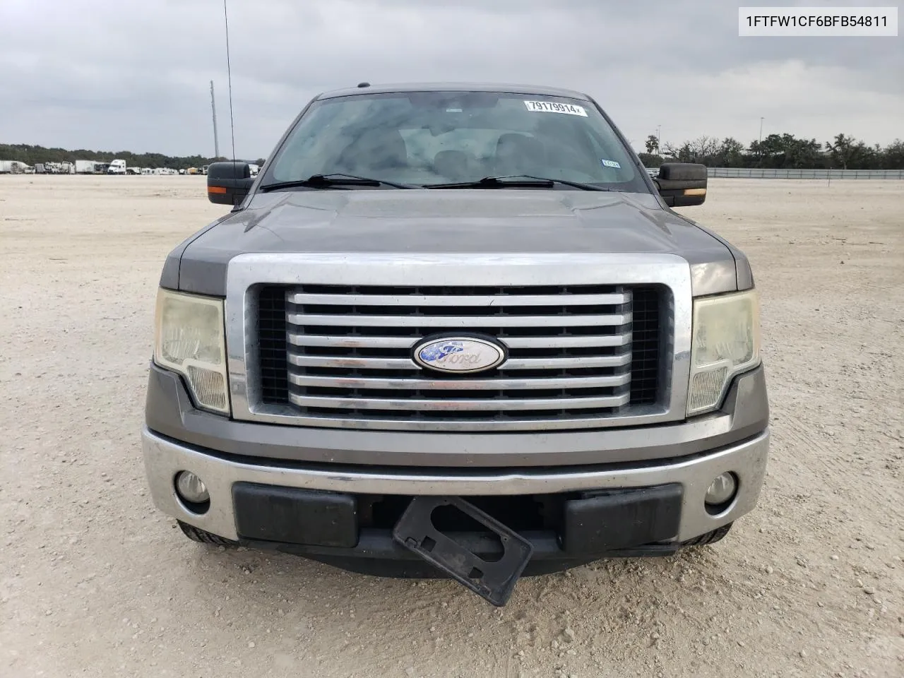 2011 Ford F150 Supercrew VIN: 1FTFW1CF6BFB54811 Lot: 79179914