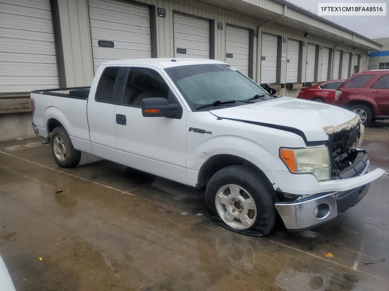 2011 Ford F150 Super Cab VIN: 1FTEX1CM1BFA48516 Lot: 79182344