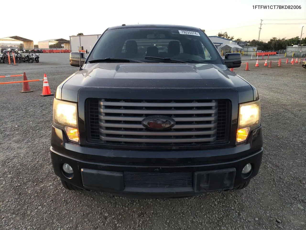 2011 Ford F150 Supercrew VIN: 1FTFW1CT7BKD82006 Lot: 79255374