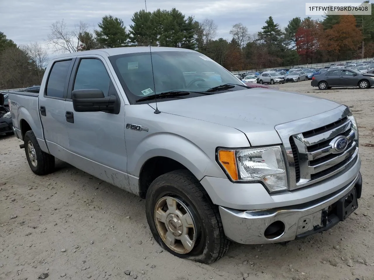 2011 Ford F150 Supercrew VIN: 1FTFW1EF9BKD76408 Lot: 79305724