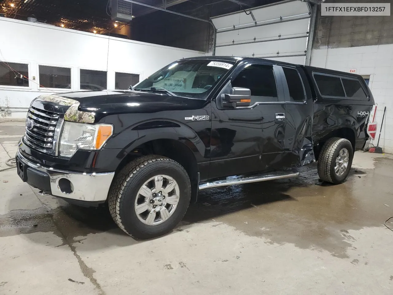 2011 Ford F150 Super Cab VIN: 1FTFX1EFXBFD13257 Lot: 79356914