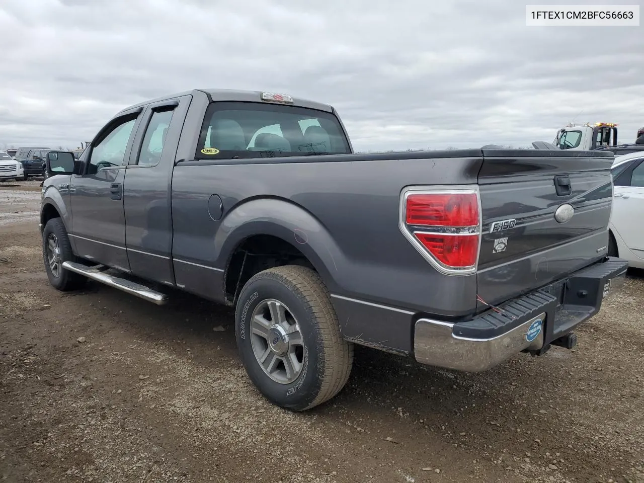 2011 Ford F150 Super Cab VIN: 1FTEX1CM2BFC56663 Lot: 79511304