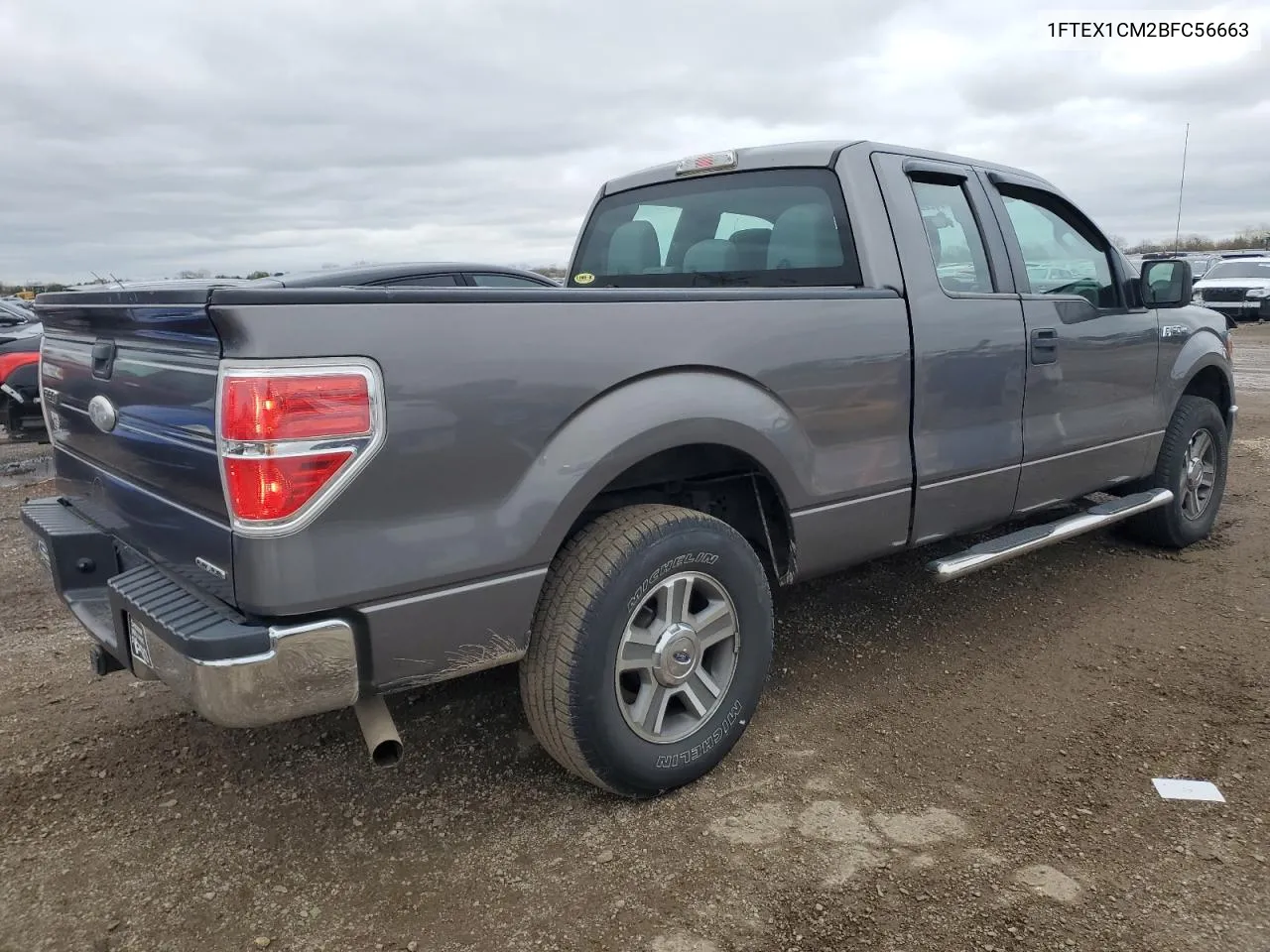 2011 Ford F150 Super Cab VIN: 1FTEX1CM2BFC56663 Lot: 79511304