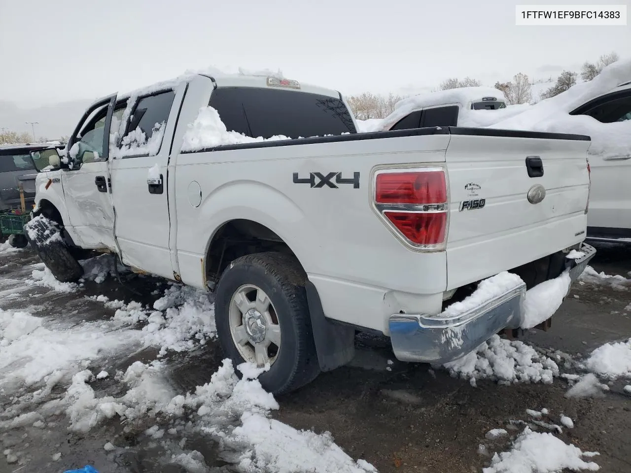 2011 Ford F150 Supercrew VIN: 1FTFW1EF9BFC14383 Lot: 79513064