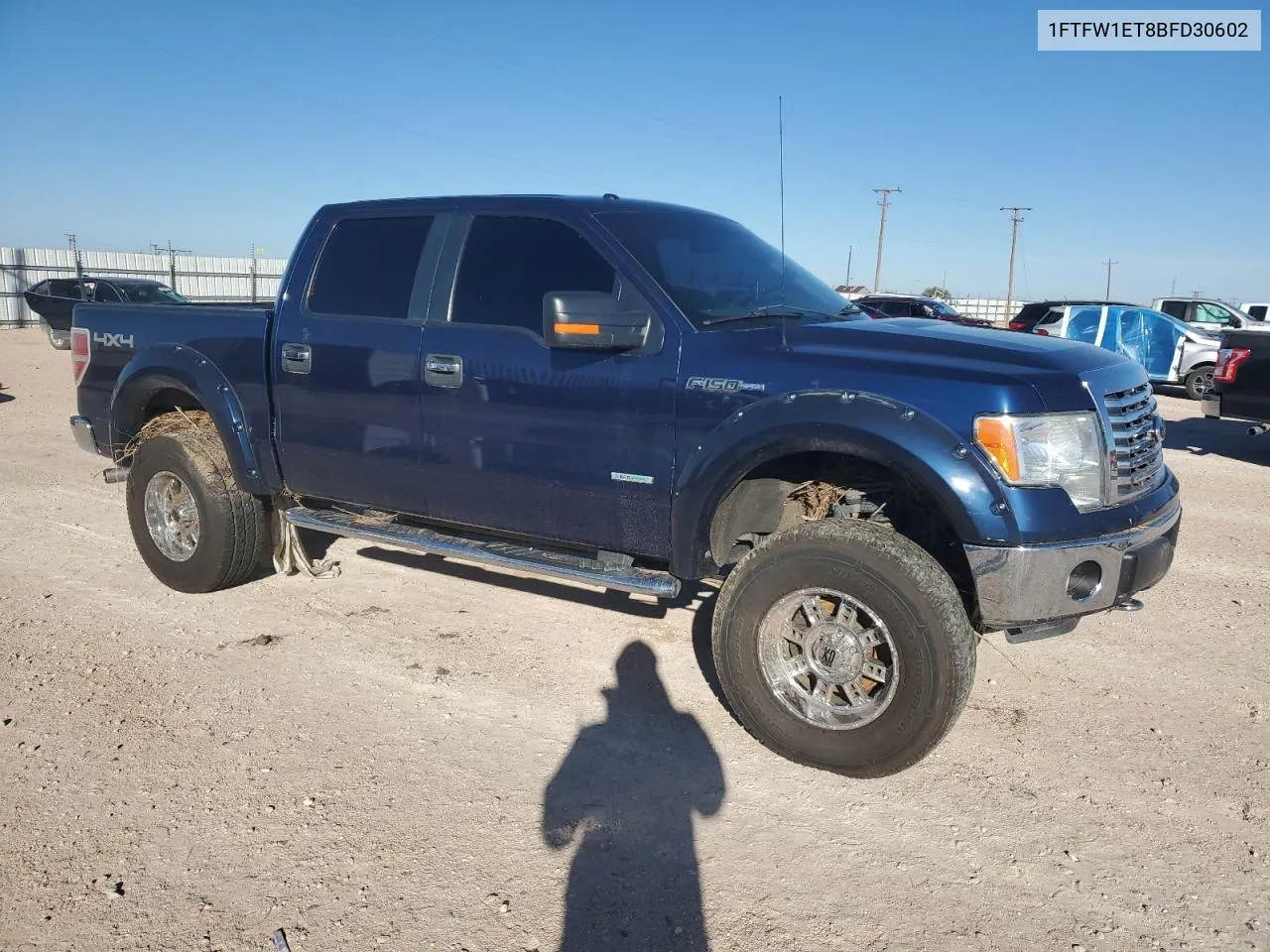 2011 Ford F150 Supercrew VIN: 1FTFW1ET8BFD30602 Lot: 79526494