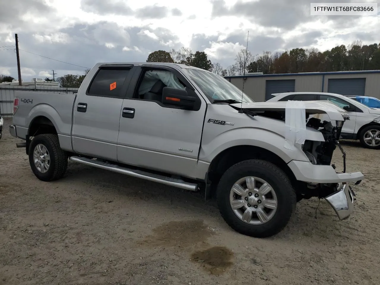 2011 Ford F150 Supercrew VIN: 1FTFW1ET6BFC83666 Lot: 79613464