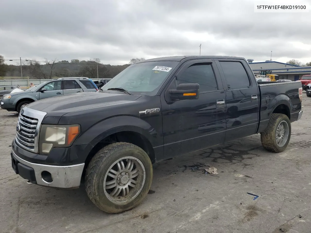 2011 Ford F150 Supercrew VIN: 1FTFW1EF4BKD19100 Lot: 79771254