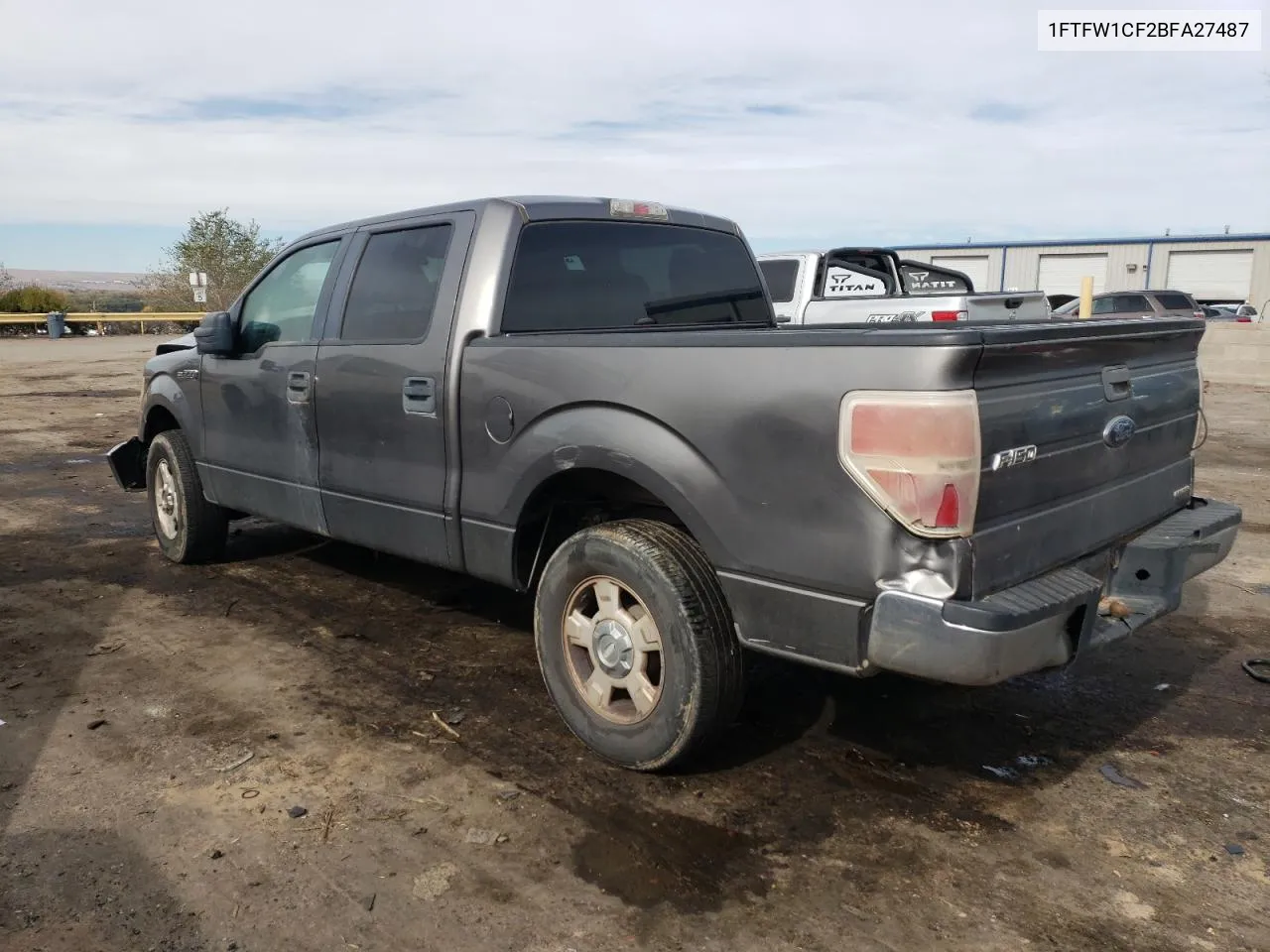 2011 Ford F150 Supercrew VIN: 1FTFW1CF2BFA27487 Lot: 80094994