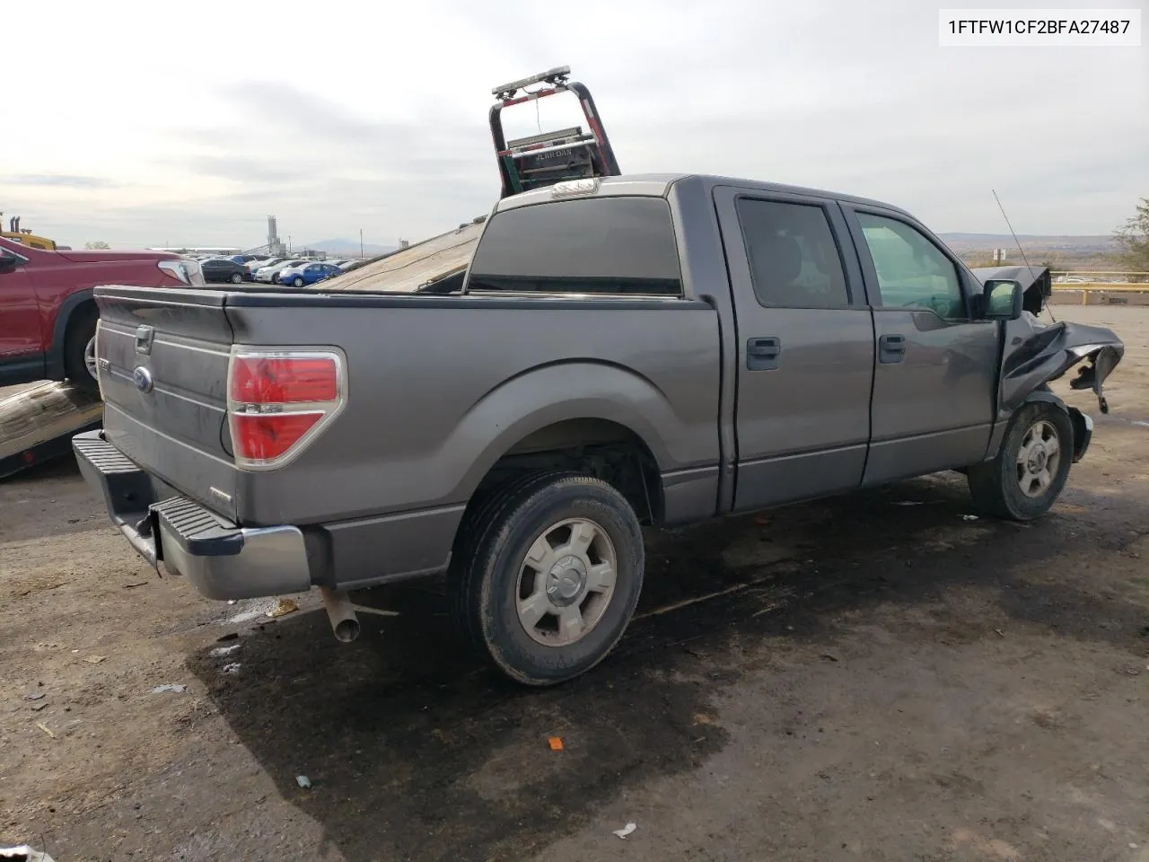 2011 Ford F150 Supercrew VIN: 1FTFW1CF2BFA27487 Lot: 80094994