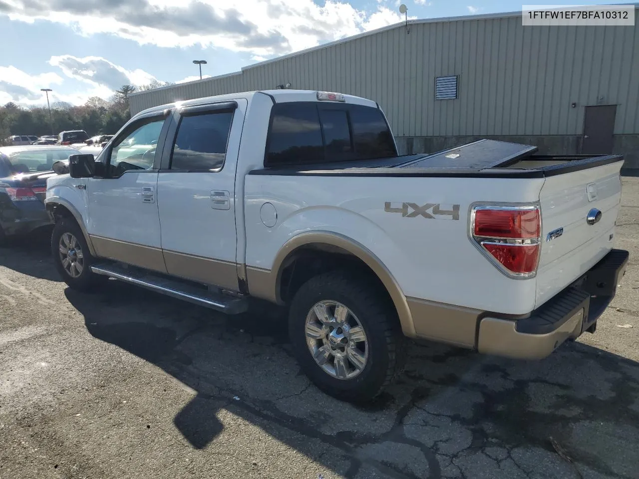 2011 Ford F150 Supercrew VIN: 1FTFW1EF7BFA10312 Lot: 80120454