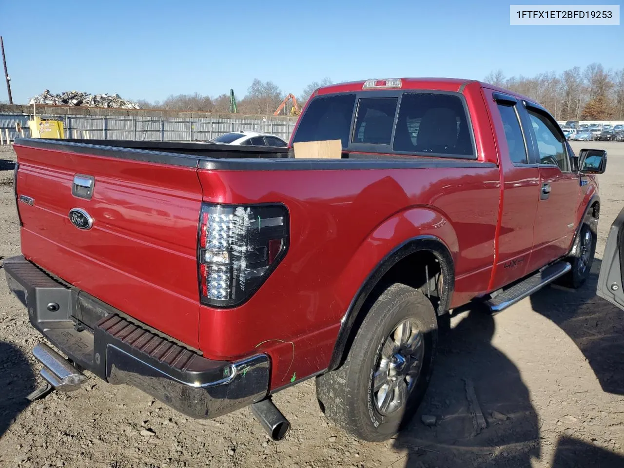 2011 Ford F150 Super Cab VIN: 1FTFX1ET2BFD19253 Lot: 80438014