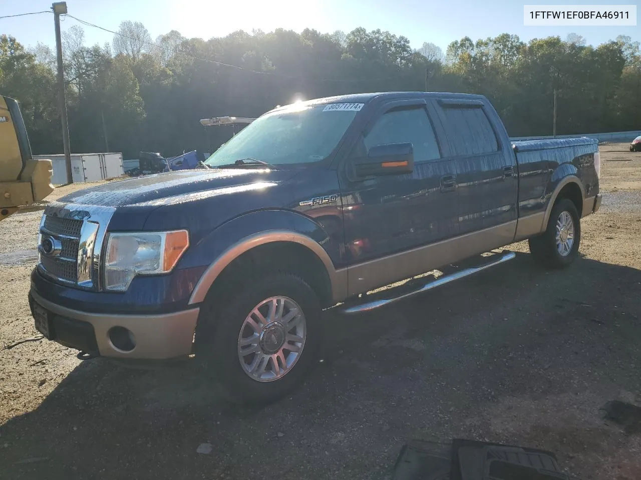 2011 Ford F150 Supercrew VIN: 1FTFW1EF0BFA46911 Lot: 80571774