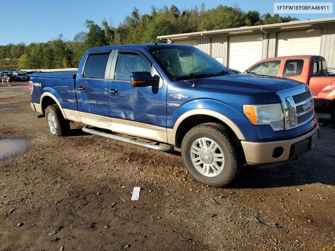 2011 Ford F150 Supercrew VIN: 1FTFW1EF0BFA46911 Lot: 80571774