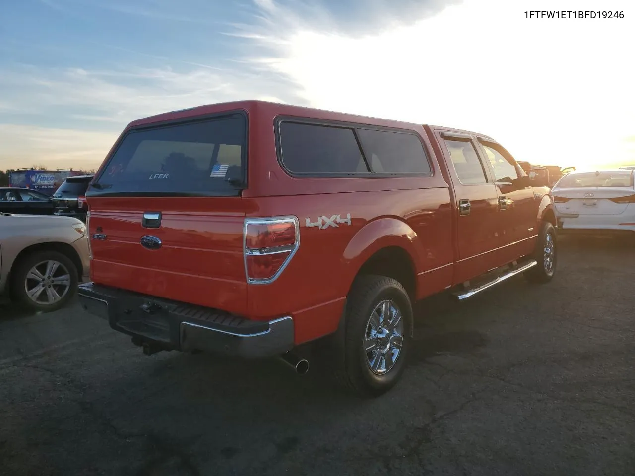 2011 Ford F150 Supercrew VIN: 1FTFW1ET1BFD19246 Lot: 80681794