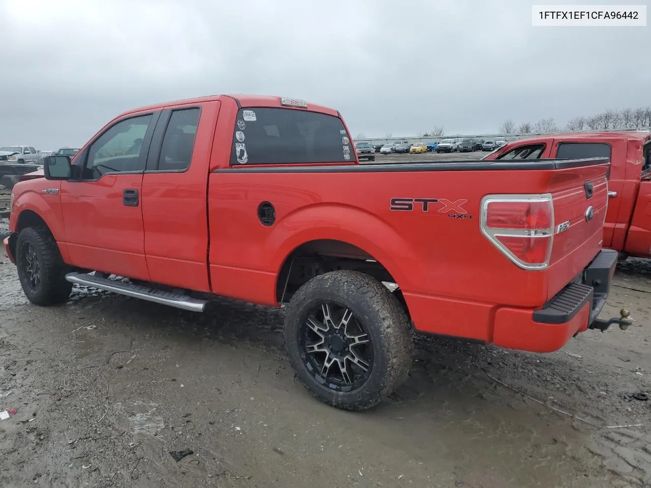 1FTFX1EF1CFA96442 2012 Ford F150 Super Cab