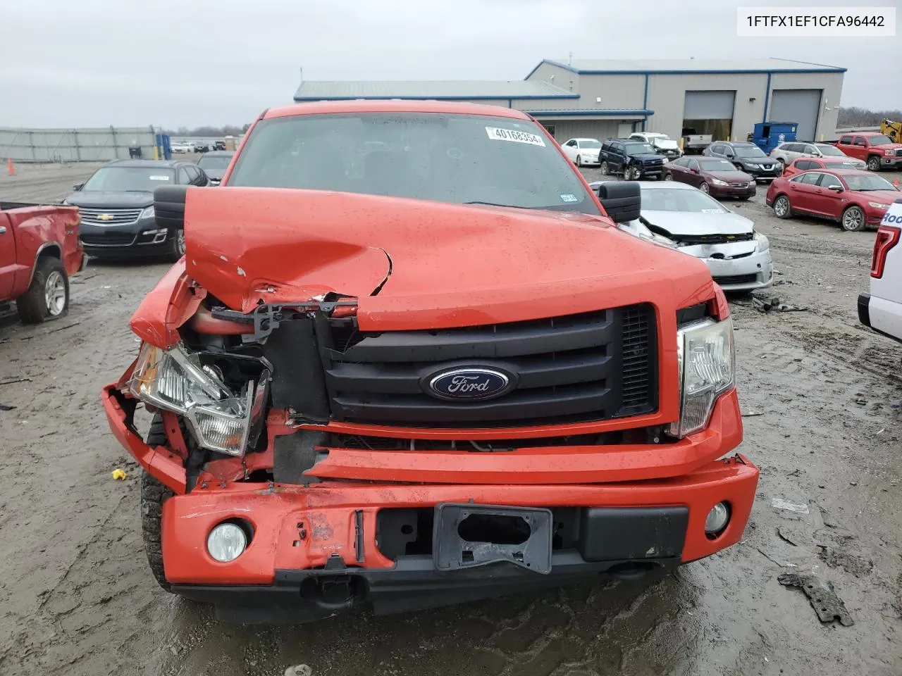 1FTFX1EF1CFA96442 2012 Ford F150 Super Cab