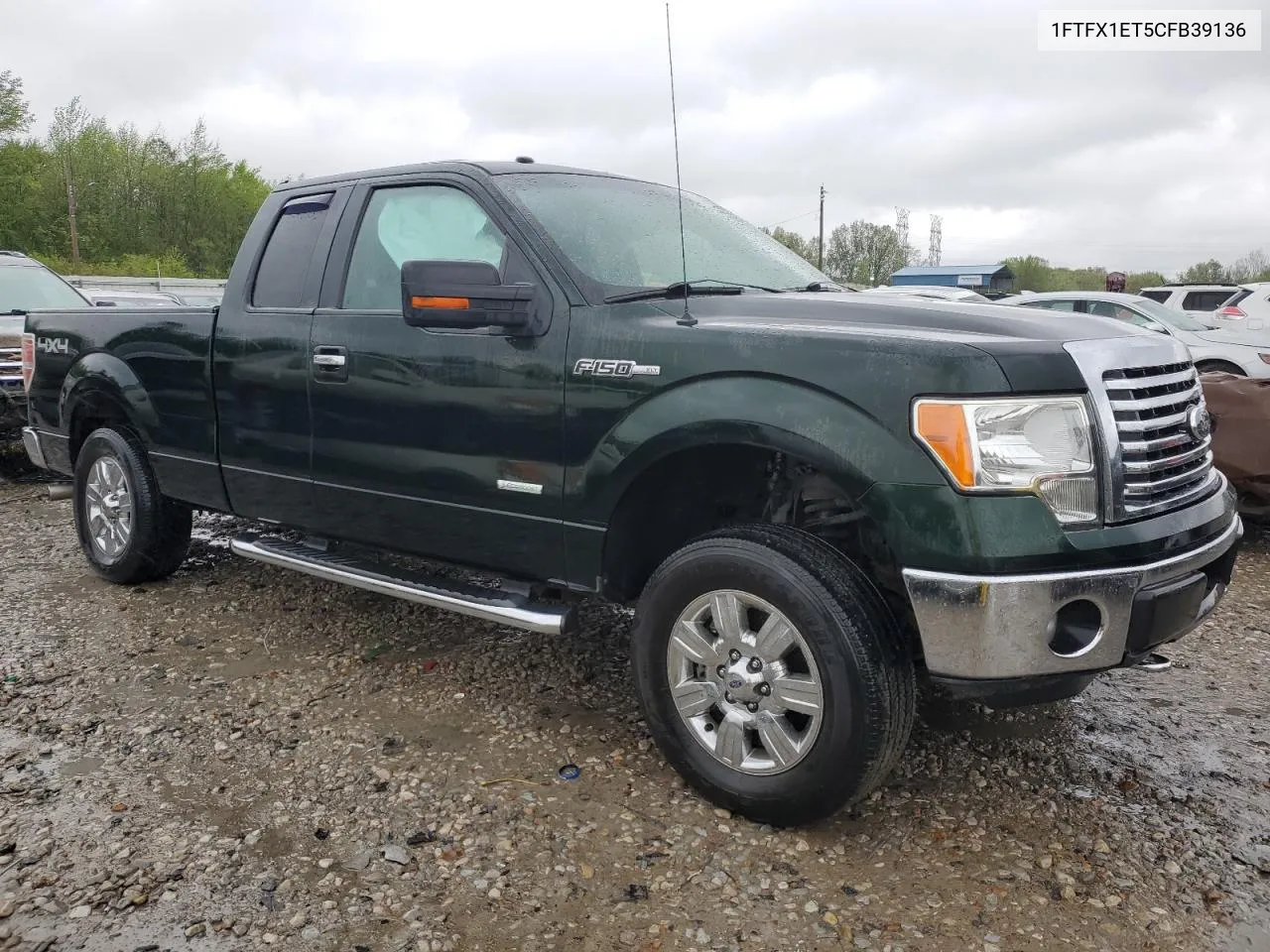 1FTFX1ET5CFB39136 2012 Ford F150 Super Cab