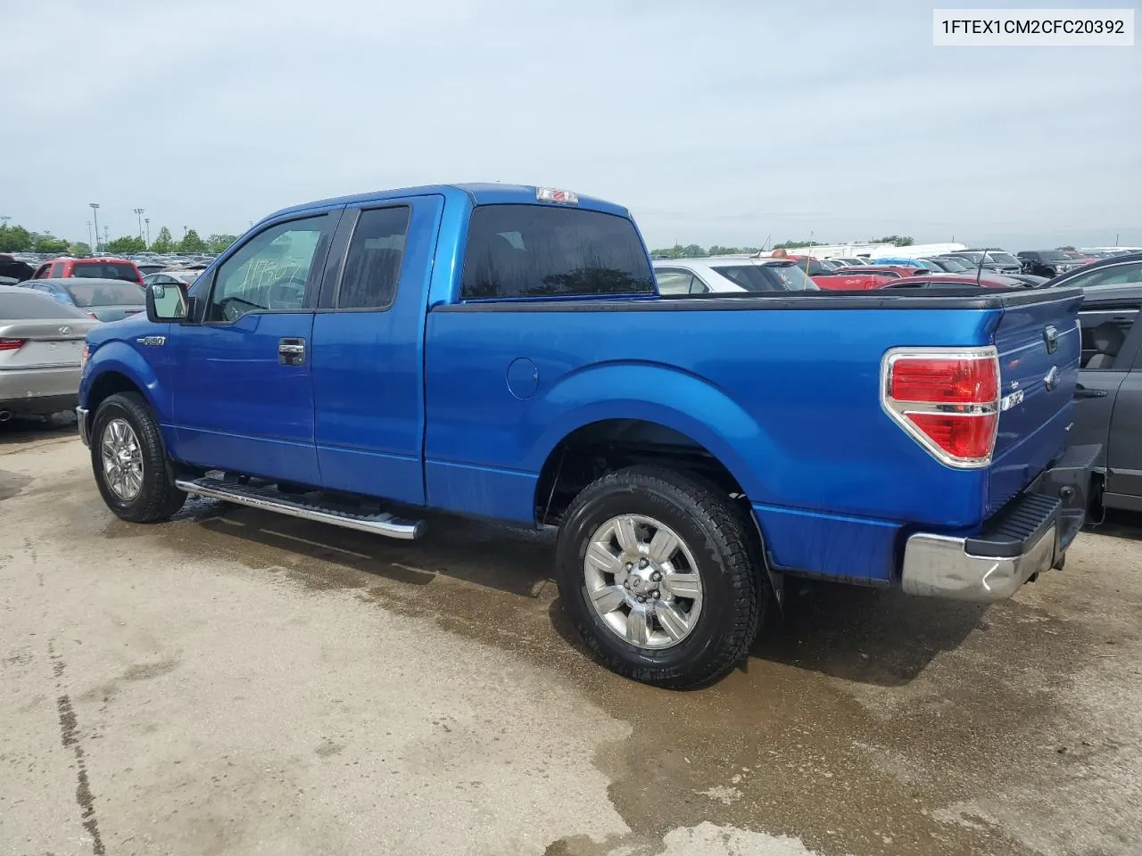 1FTEX1CM2CFC20392 2012 Ford F150 Super Cab