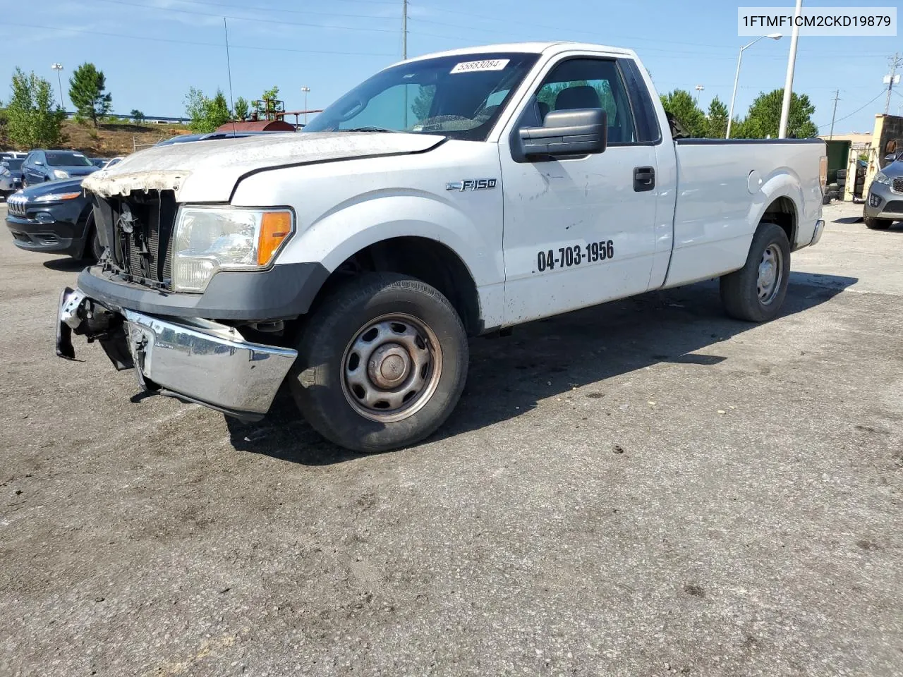 2012 Ford F150 VIN: 1FTMF1CM2CKD19879 Lot: 55883084