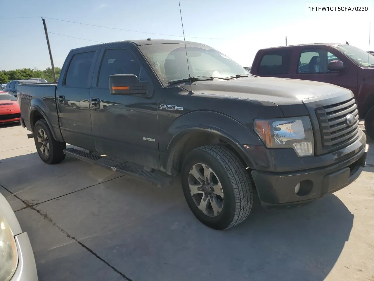 1FTFW1CT5CFA70230 2012 Ford F150 Supercrew