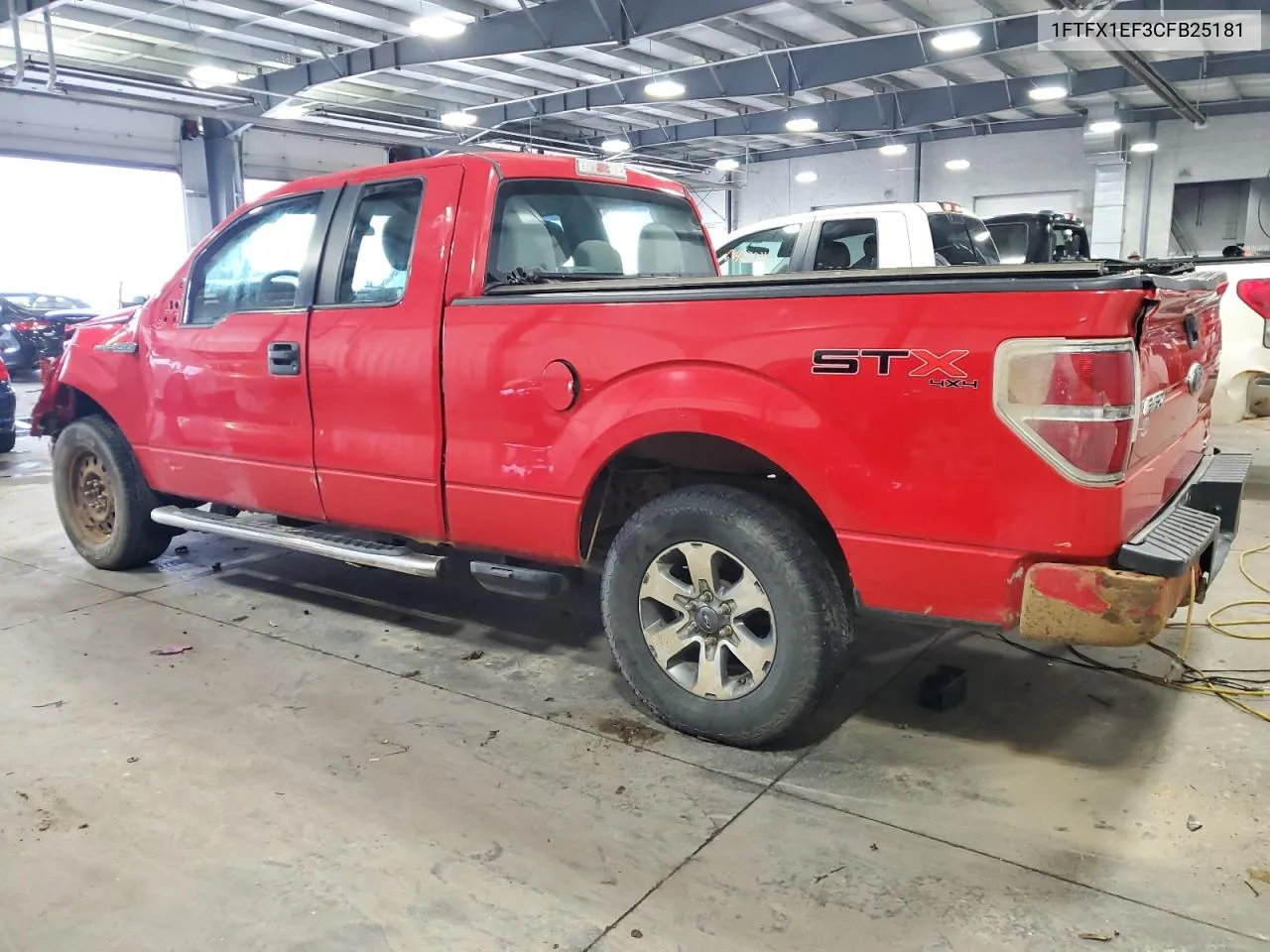 1FTFX1EF3CFB25181 2012 Ford F150 Super Cab