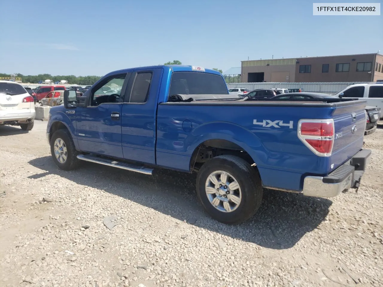 1FTFX1ET4CKE20982 2012 Ford F150 Super Cab