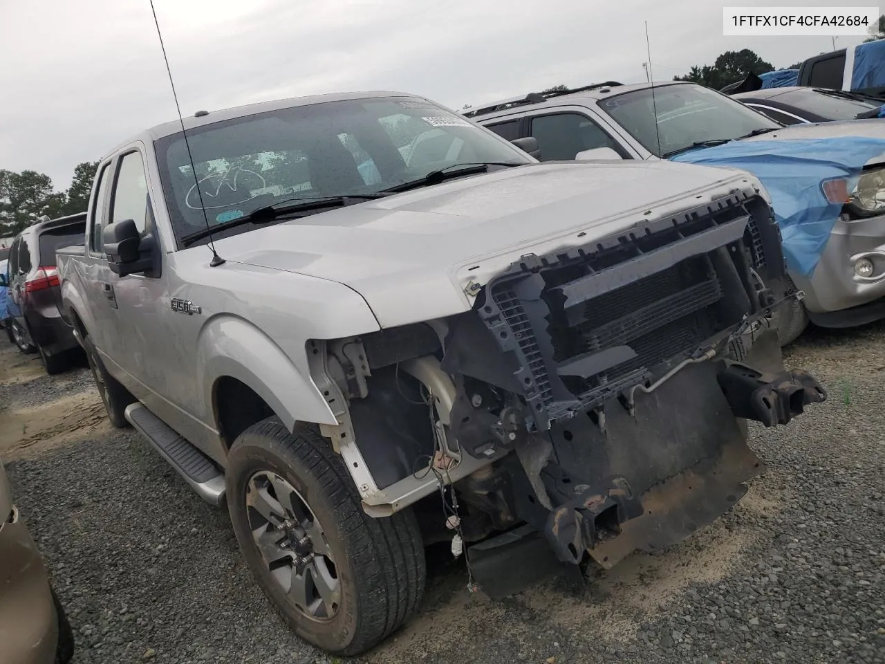 1FTFX1CF4CFA42684 2012 Ford F150 Super Cab