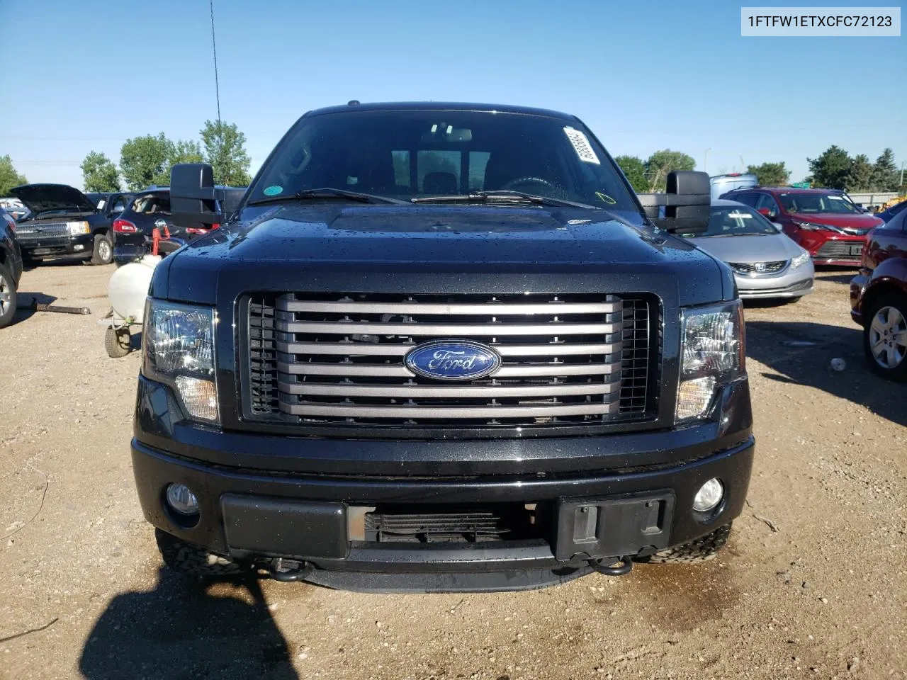 2012 Ford F150 Supercrew VIN: 1FTFW1ETXCFC72123 Lot: 60885864