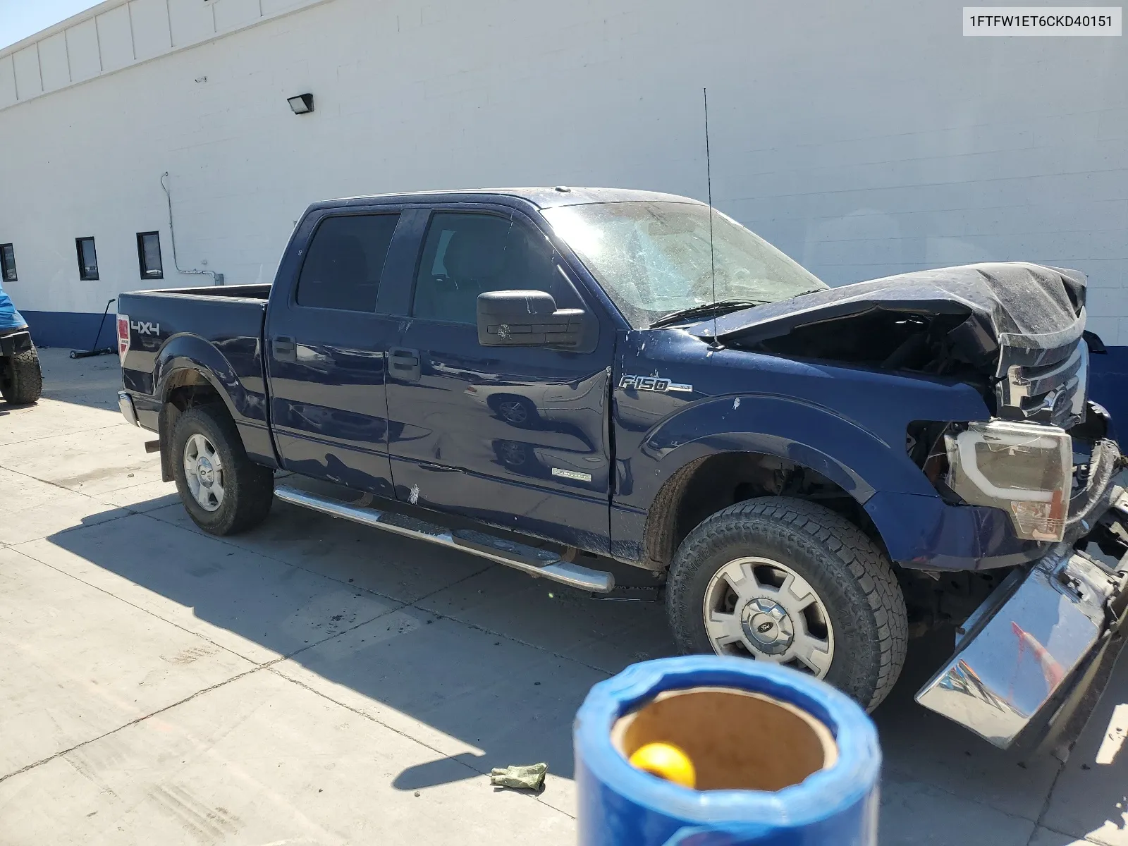 2012 Ford F150 Supercrew VIN: 1FTFW1ET6CKD40151 Lot: 62723854