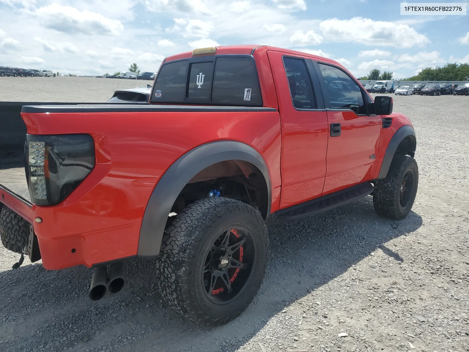 2012 Ford F150 Svt Raptor VIN: 1FTEX1R60CFB22776 Lot: 63666614