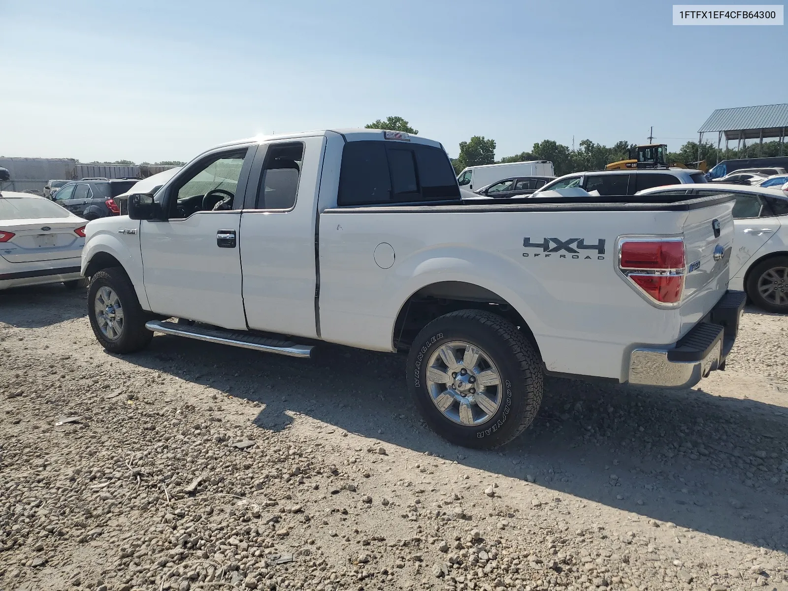 1FTFX1EF4CFB64300 2012 Ford F150 Super Cab