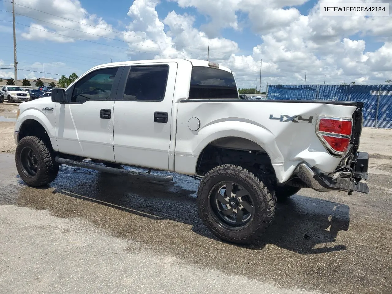 1FTFW1EF6CFA42184 2012 Ford F150 Supercrew