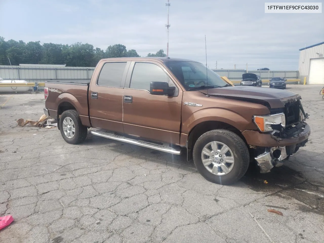 2012 Ford F150 Supercrew VIN: 1FTFW1EF9CFC43030 Lot: 64600304