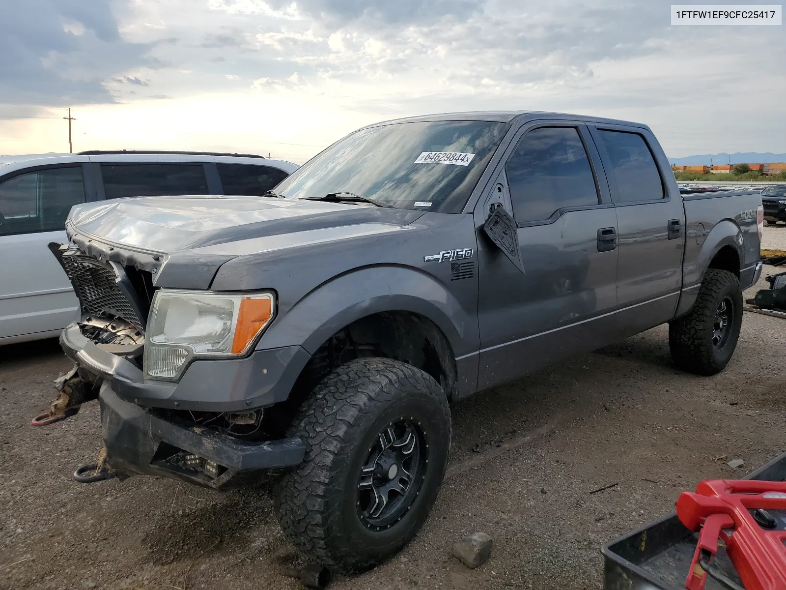 1FTFW1EF9CFC25417 2012 Ford F150 Supercrew