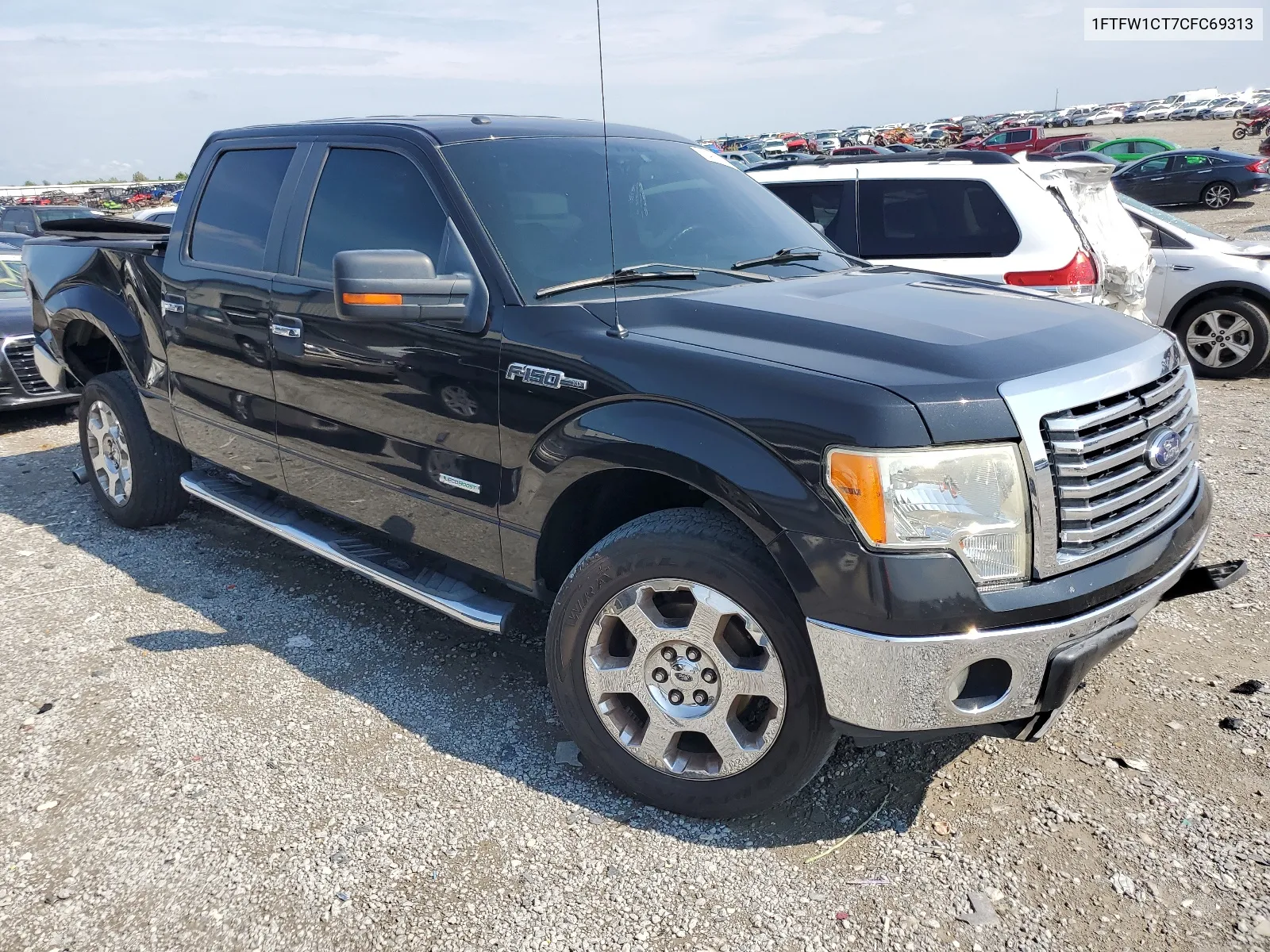 2012 Ford F150 Supercrew VIN: 1FTFW1CT7CFC69313 Lot: 64999814