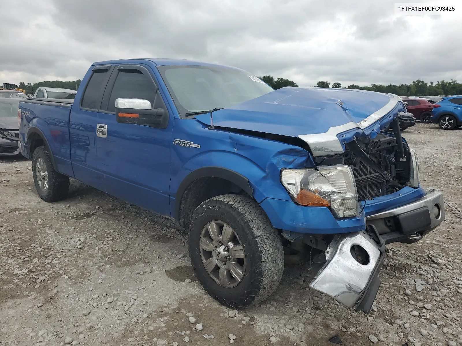 1FTFX1EF0CFC93425 2012 Ford F150 Super Cab