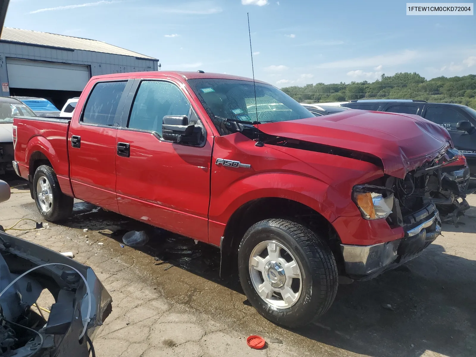 1FTEW1CM0CKD72004 2012 Ford F150 Supercrew