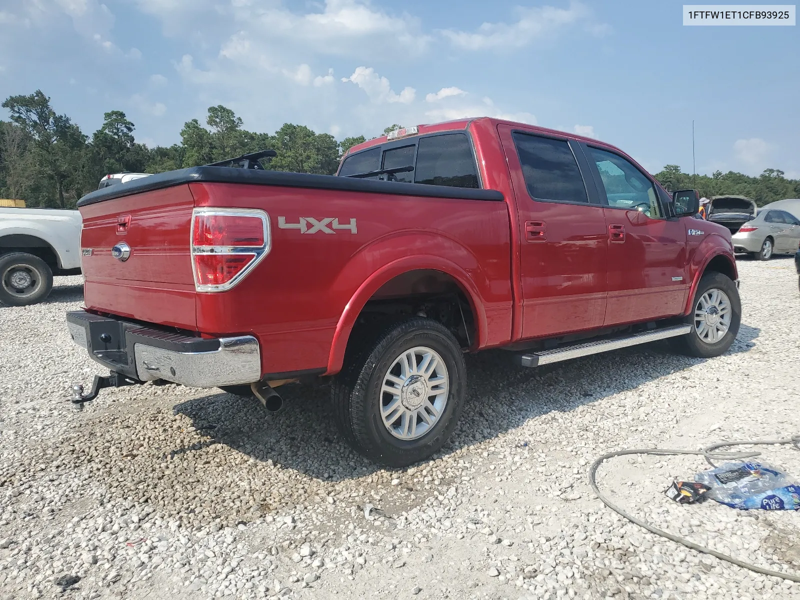 2012 Ford F150 Supercrew VIN: 1FTFW1ET1CFB93925 Lot: 65764244