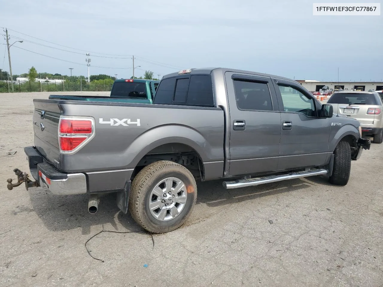 2012 Ford F150 Supercrew VIN: 1FTFW1EF3CFC77867 Lot: 66082774