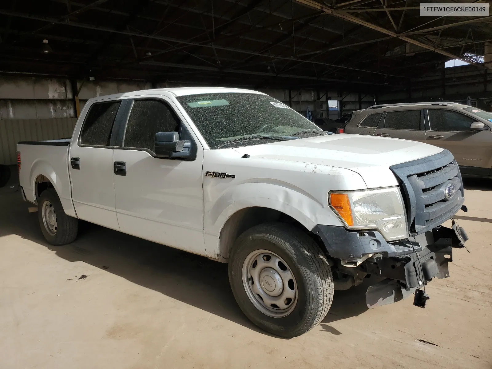 2012 Ford F150 Supercrew VIN: 1FTFW1CF6CKE00149 Lot: 66179324