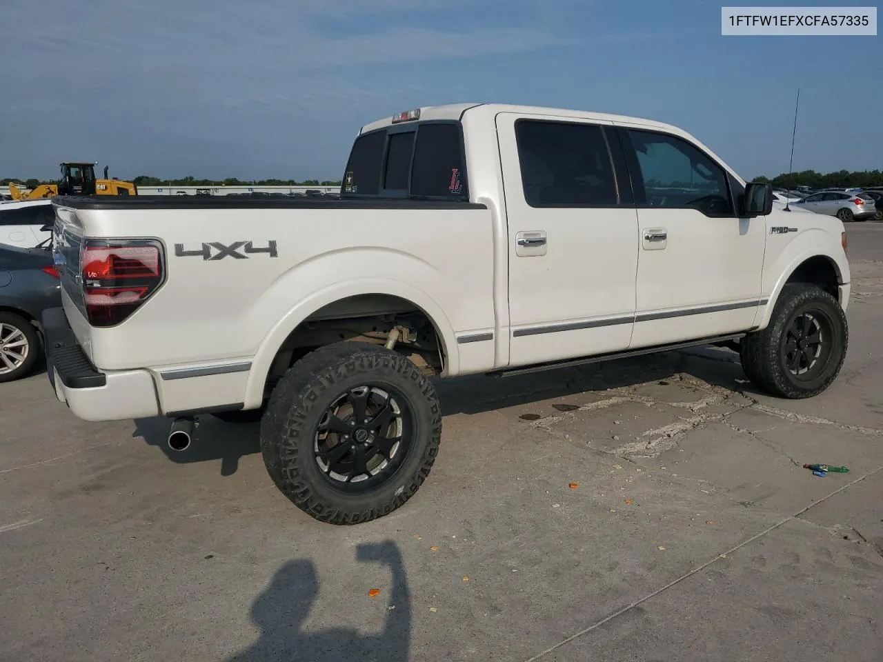 2012 Ford F150 Supercrew VIN: 1FTFW1EFXCFA57335 Lot: 66370044