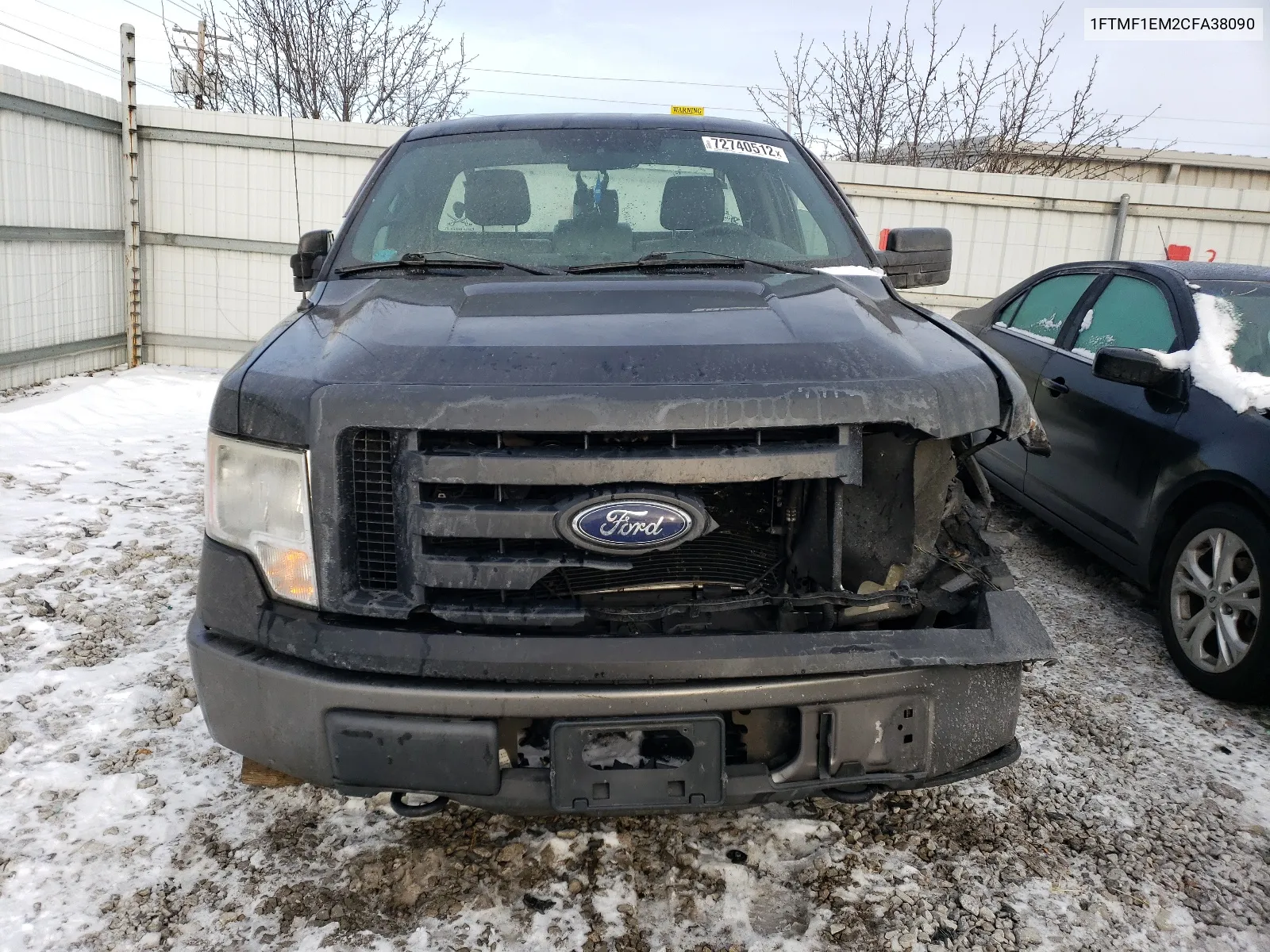 2012 Ford F150 VIN: 1FTMF1EM2CFA38090 Lot: 66472684