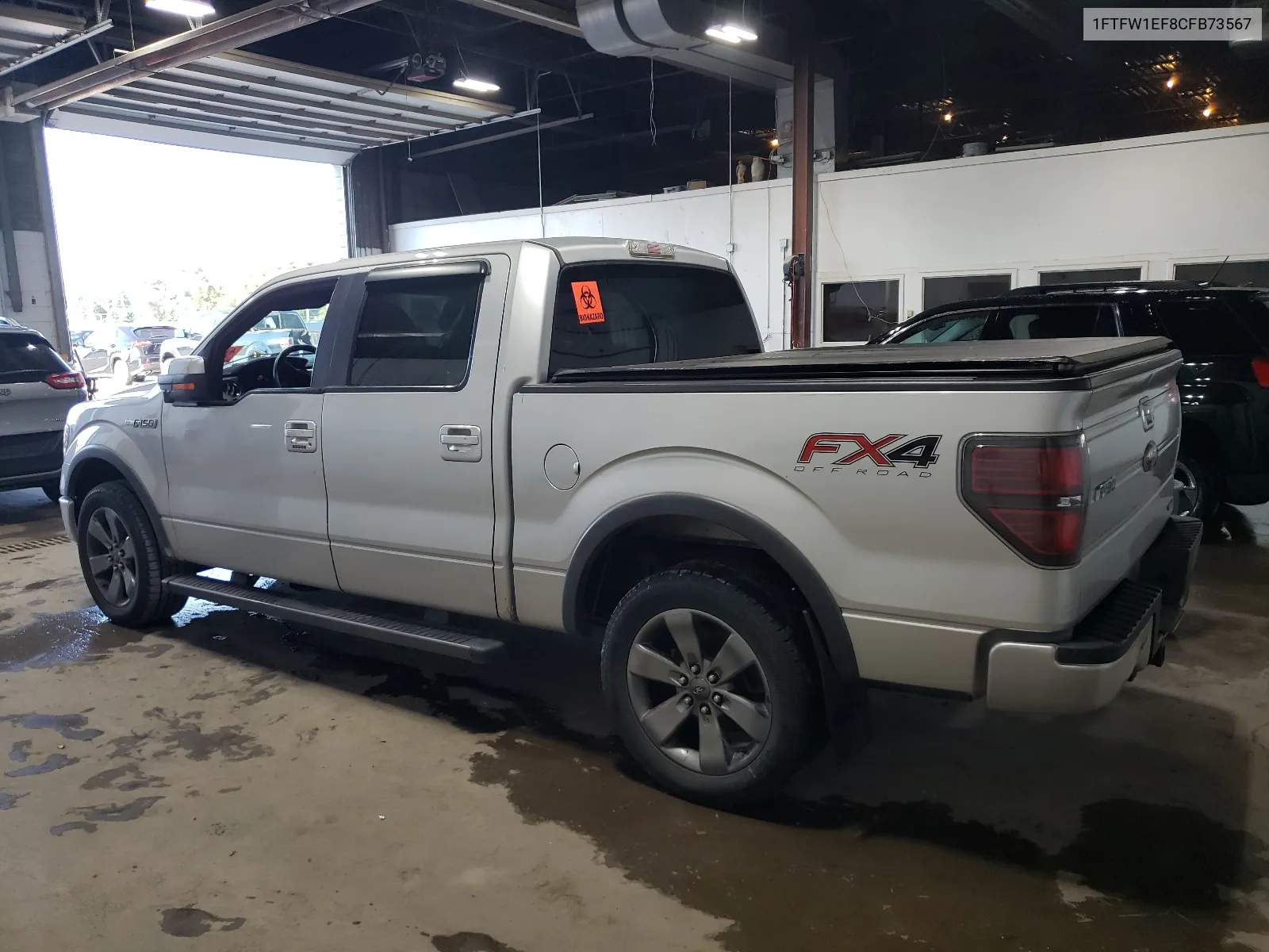 1FTFW1EF8CFB73567 2012 Ford F150 Supercrew