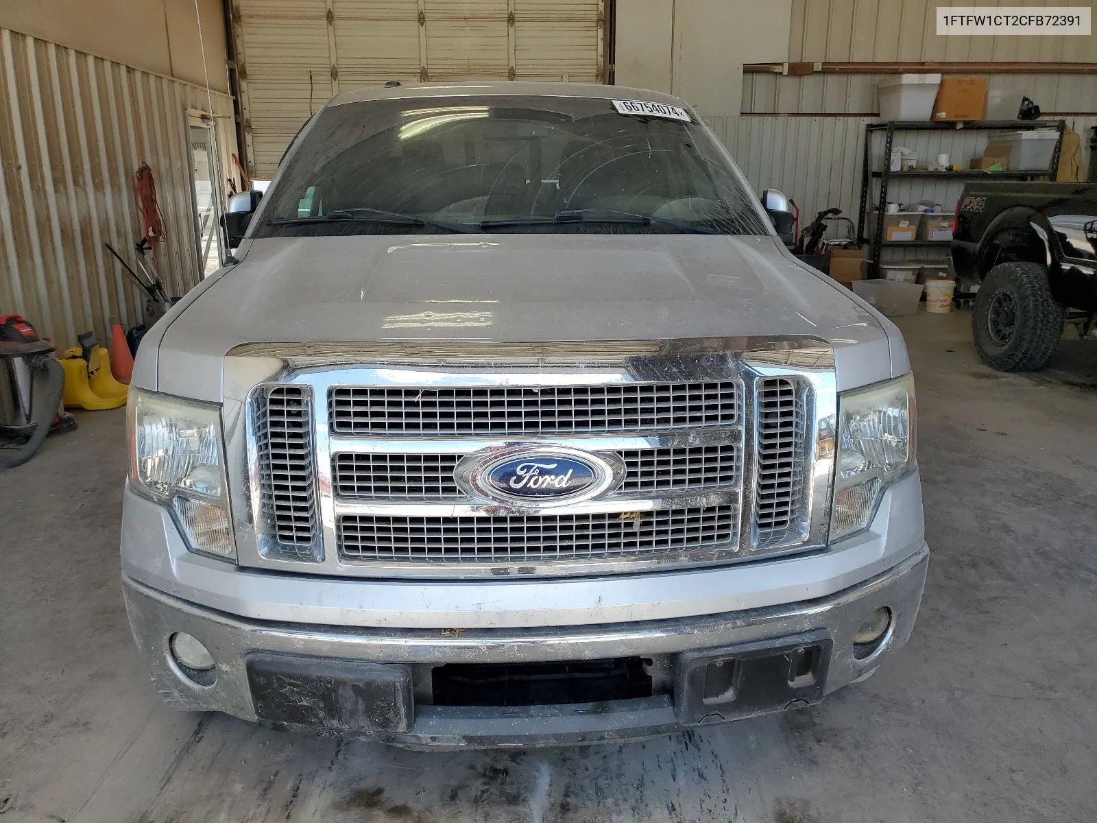 2012 Ford F150 Supercrew VIN: 1FTFW1CT2CFB72391 Lot: 66754074