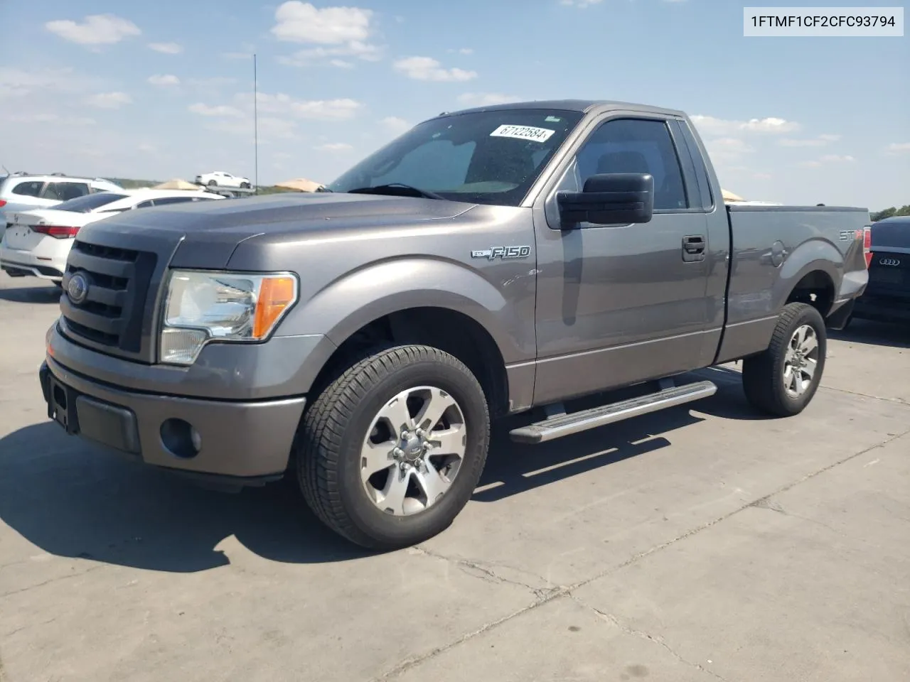 2012 Ford F150 VIN: 1FTMF1CF2CFC93794 Lot: 67122584