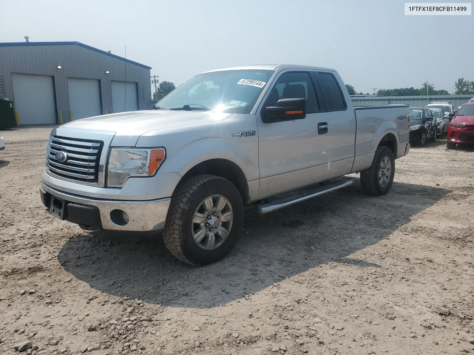 2012 Ford F150 Super Cab VIN: 1FTFX1EF8CFB11499 Lot: 67299144