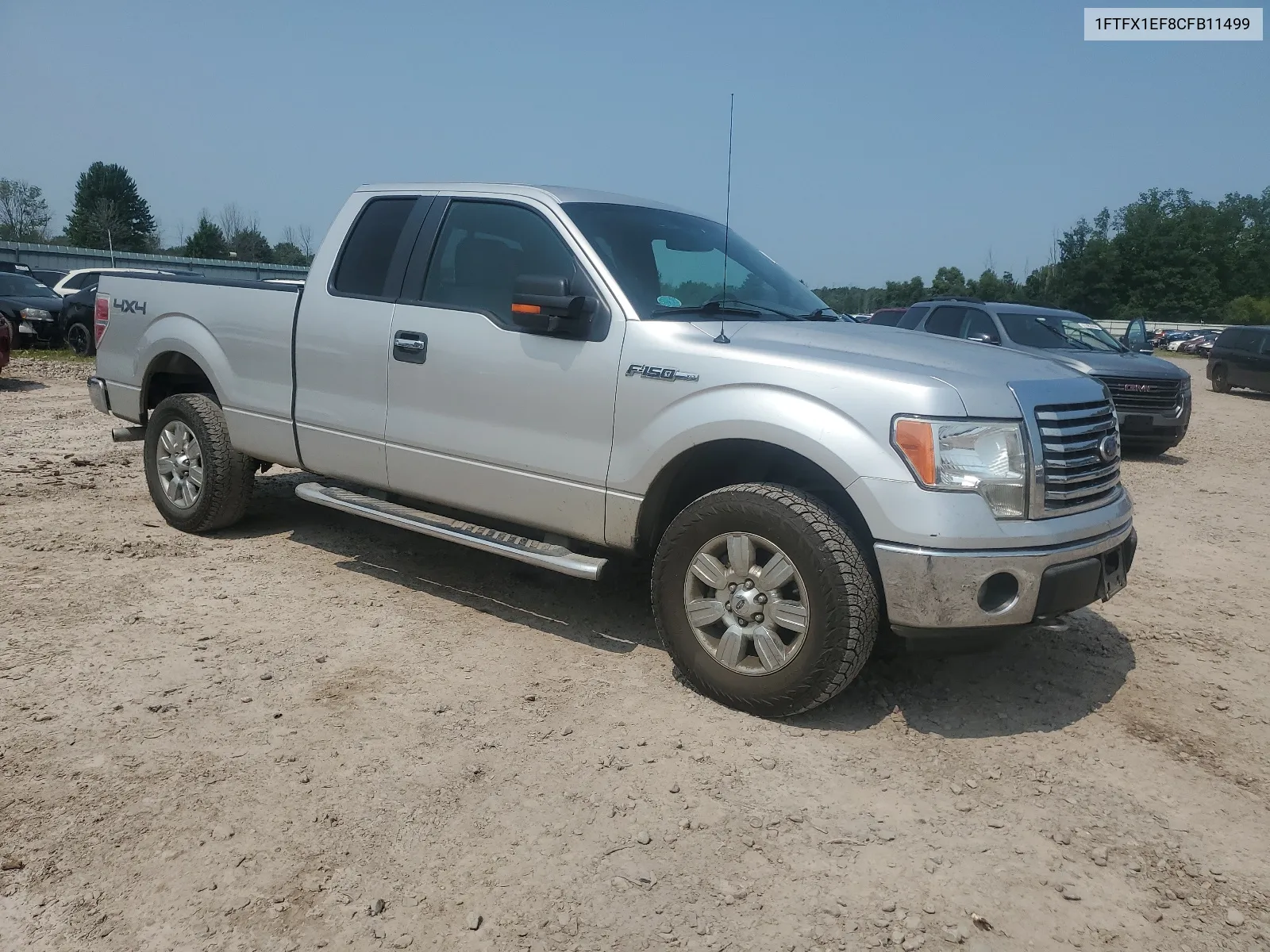 1FTFX1EF8CFB11499 2012 Ford F150 Super Cab